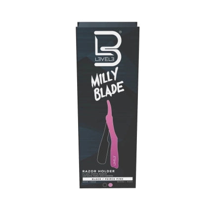 L3VEL3 Milly Clutch Razor Holder Black Fierce Pink