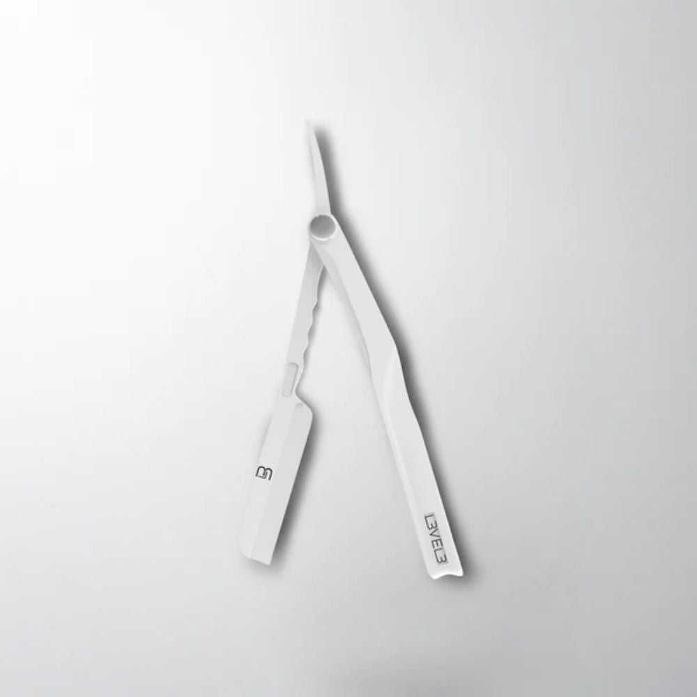 L3VEL3 Milly Clutch Razor Holder White