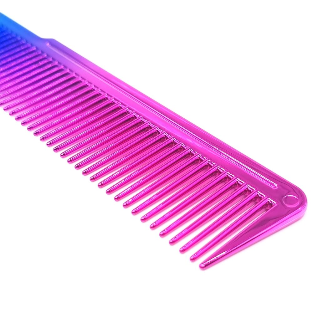 BarberBro. Clipper Comb Blue / Purple