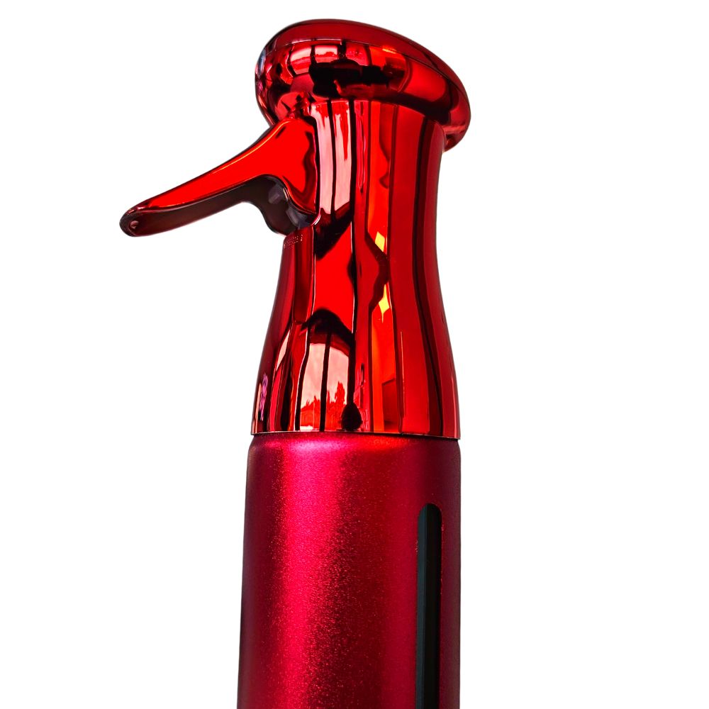 BarberBro. Mist Spray Bottle Metallic Red 250ml