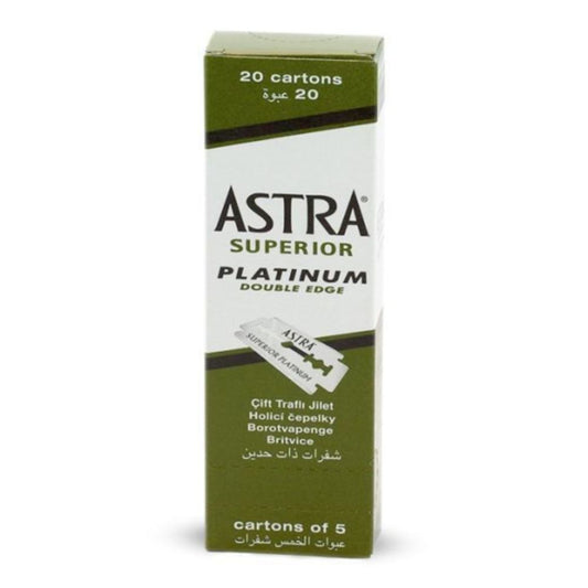 Astra Double Edge Razor Blades 100 Pack