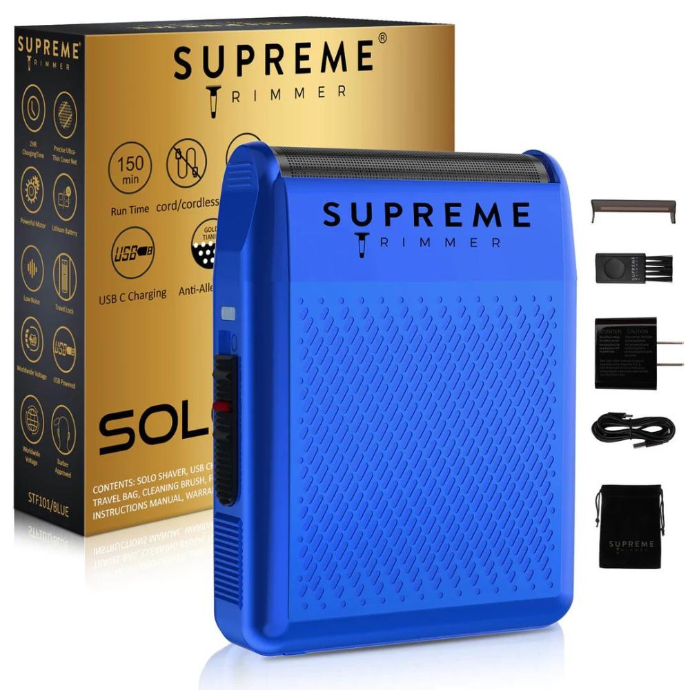 Supreme Trimmer Solo Single Foil Shaver