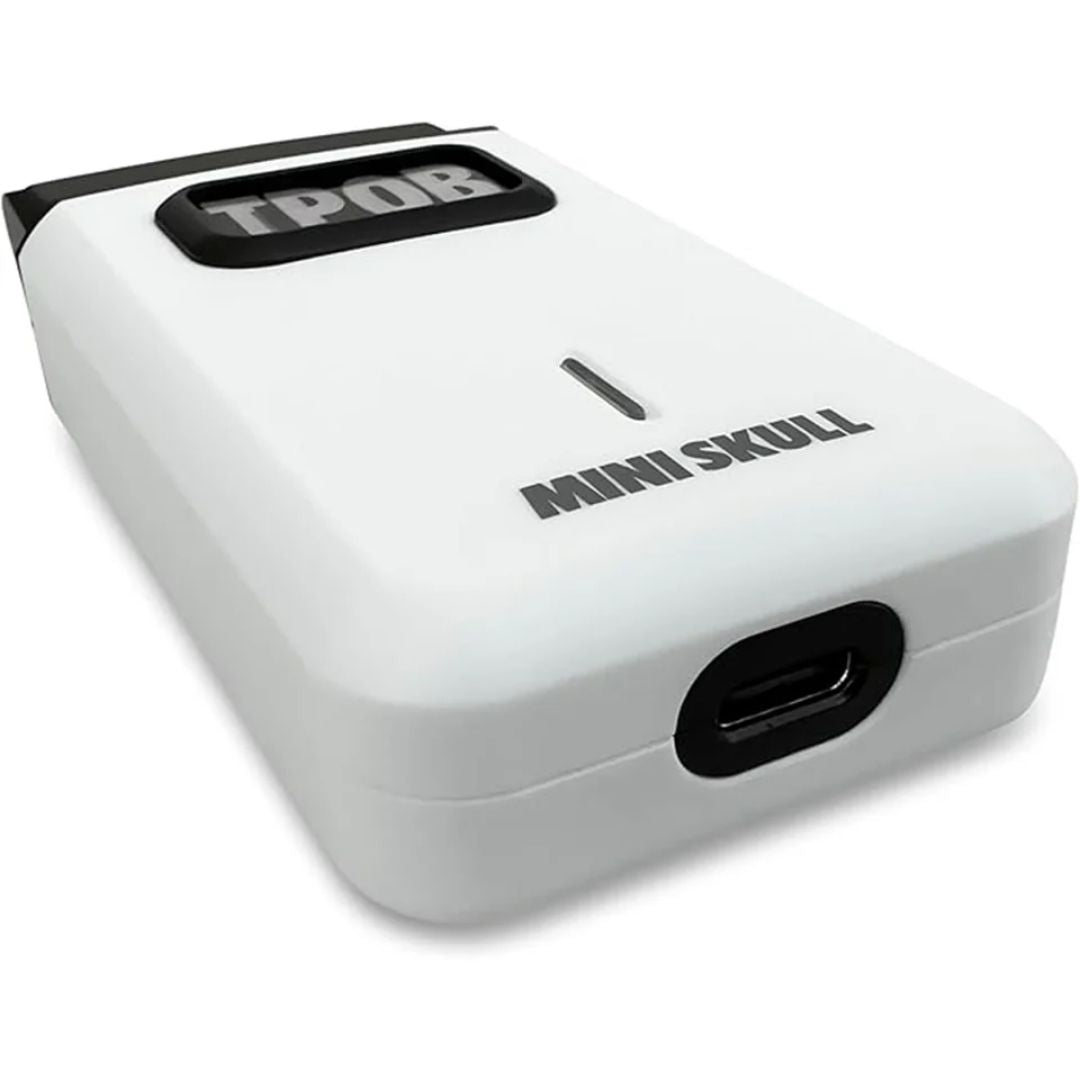 TPOB Mini Skull Foil Shaver (White Edition)
