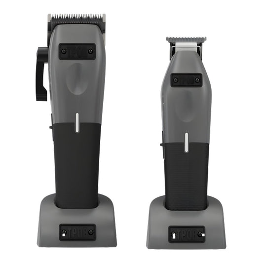 TPOB PLAY Gun Metal Grey Bundle (Clipper & Trimmer)