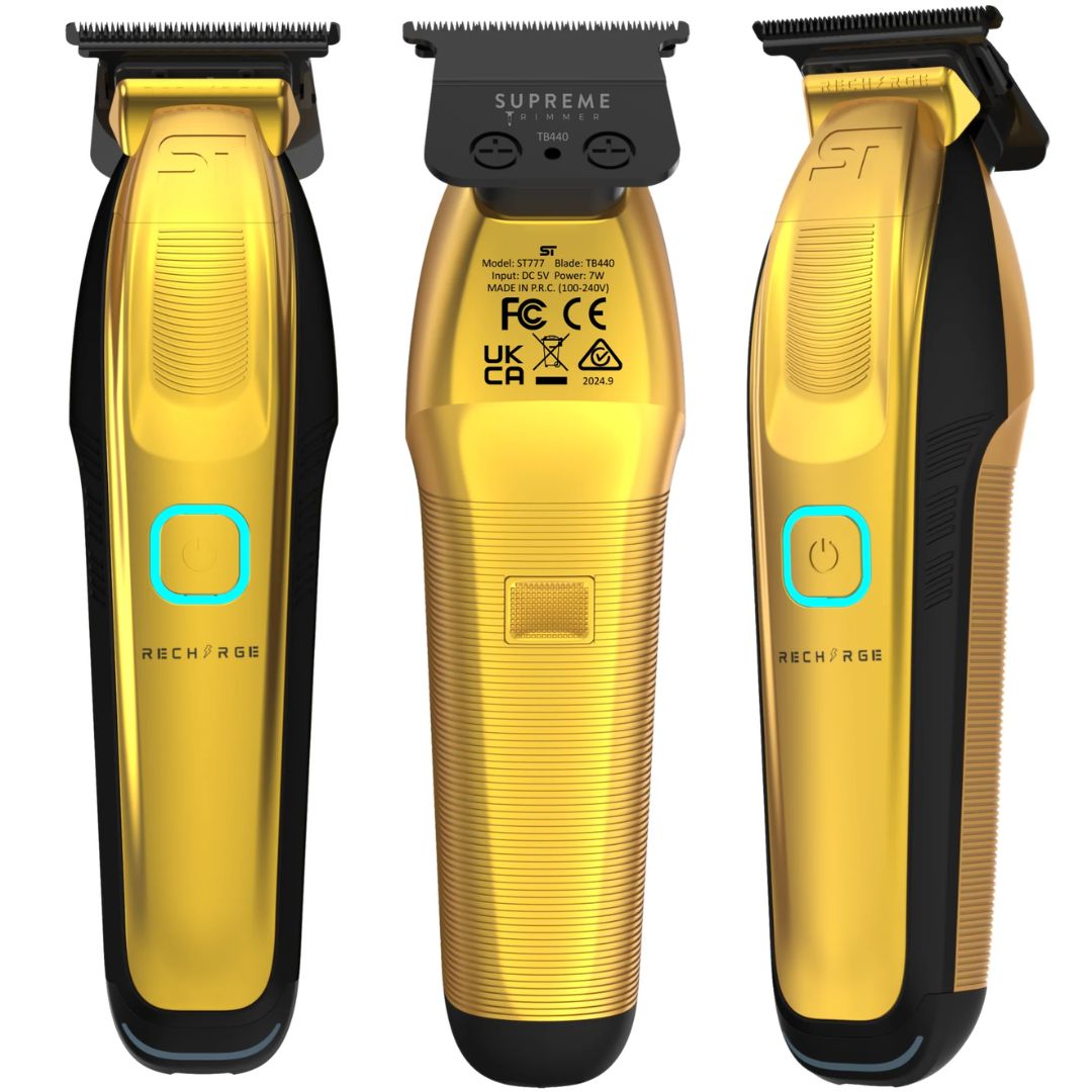 Supreme Trimmer Recharge Cordless Trimmer - Gold