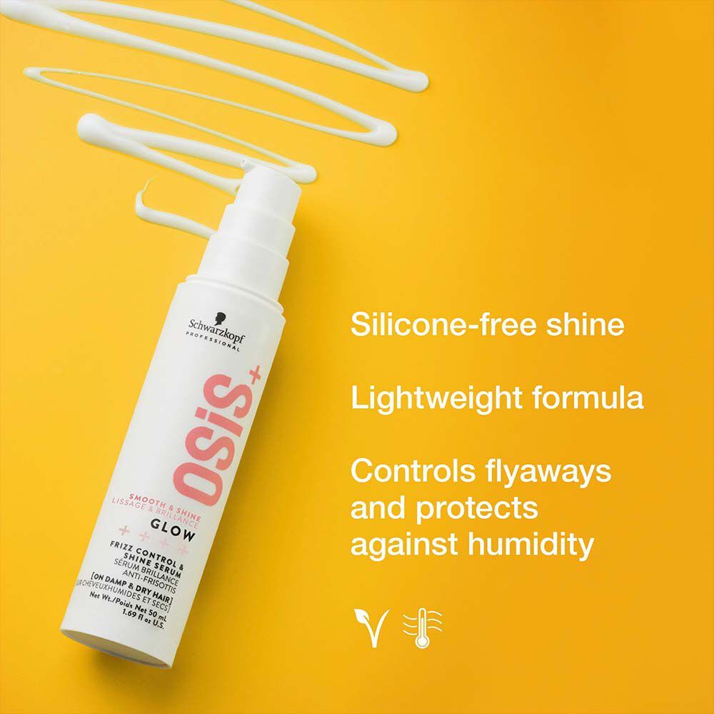 Schwarzkopf Professional OSiS Glow Anti-Frizz Shine Serum 50ml