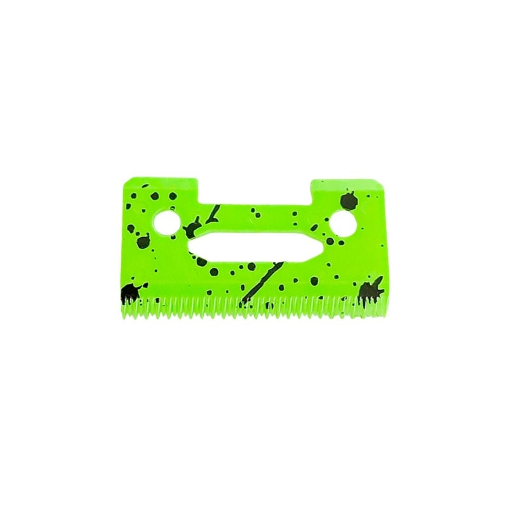 BarberBro. Stagger Tooth Ceramic Cutting Blade for Wahl Magic Clip - Neon Yellow
