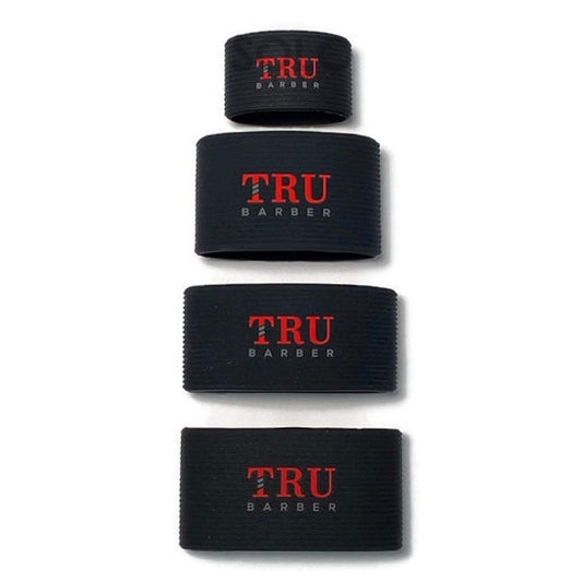 TRU Barber Grip Bands Black