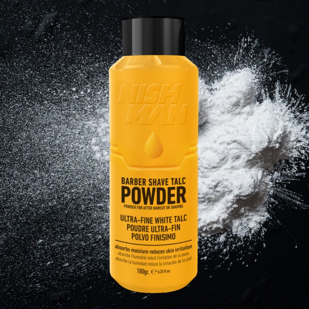 NishMan Barber Talcum Powder 180g