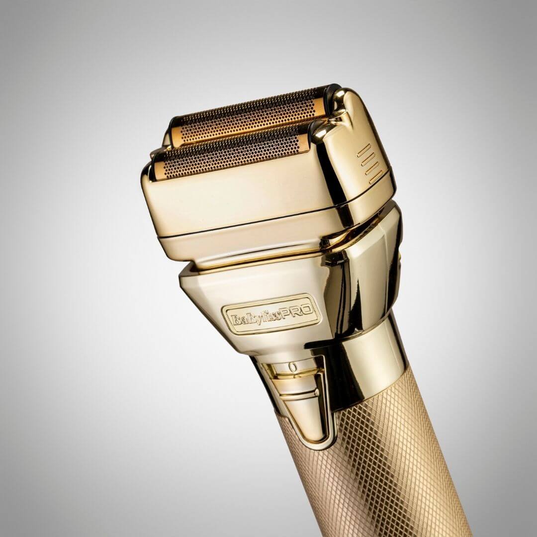 BaByliss PRO FXONE Metal Double Foil Shaver Gold