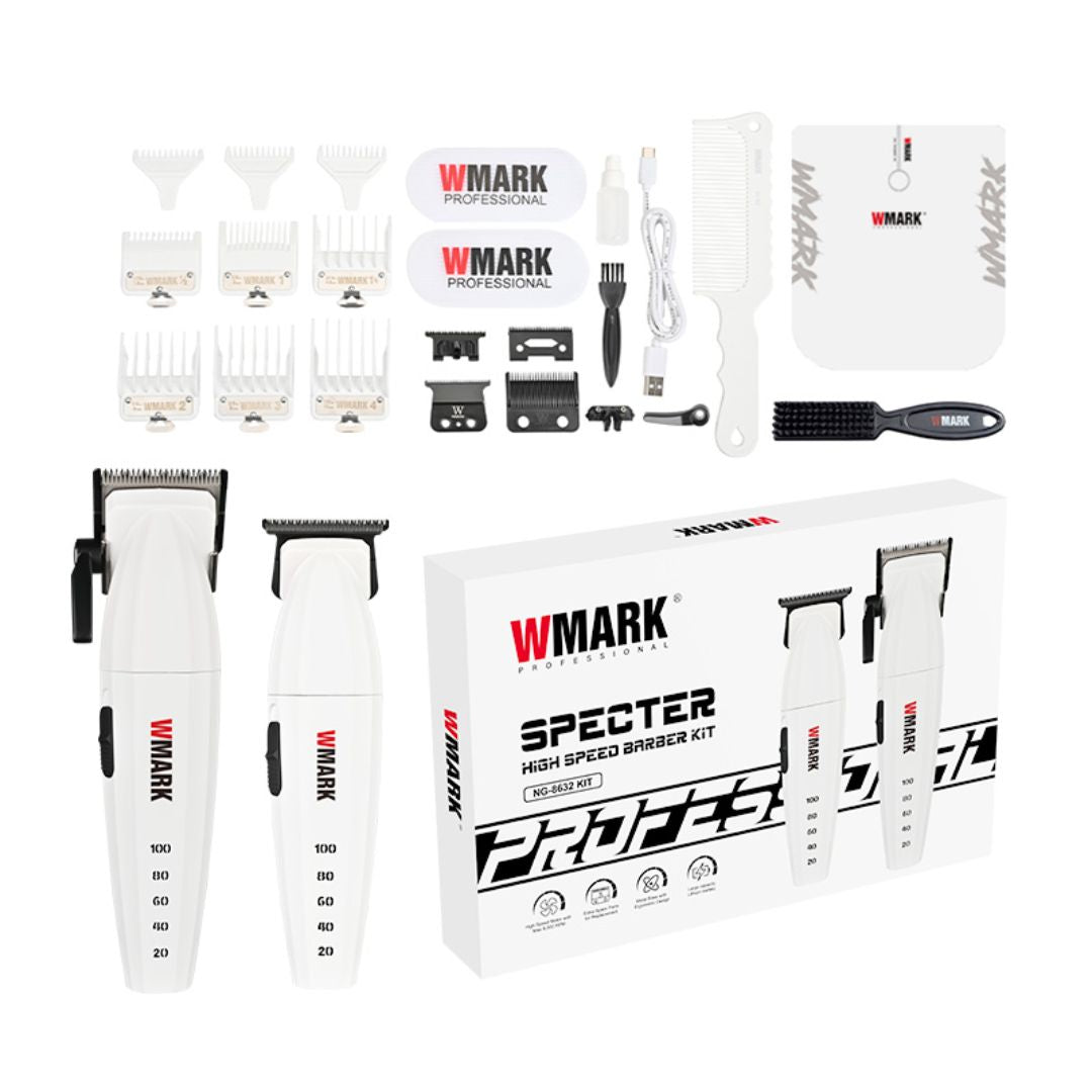 WMARK 8632 Clipper & Trimmer Kit