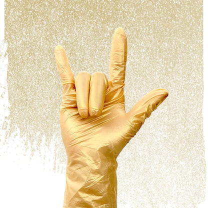 Colortrak Luminous Collection Nitrile Gloves Golden Glow